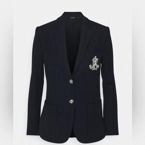 BULLION JACQUARD BLAZER - Blazer - silver logo